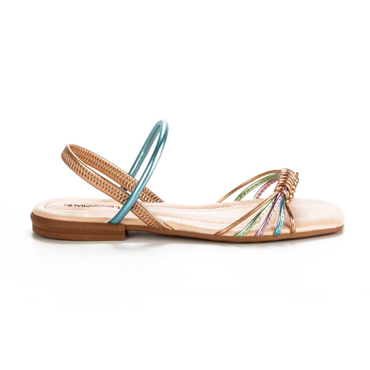 Radiant Strappy Flat Sandal -MI30