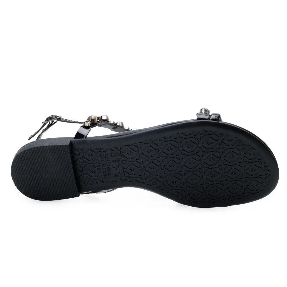 Glamour Gem Flat Sandal -MI02