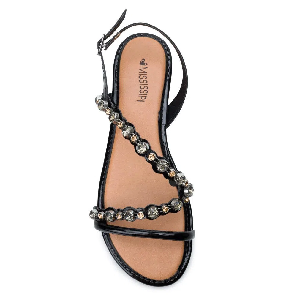 Glamour Gem Flat Sandal -MI02