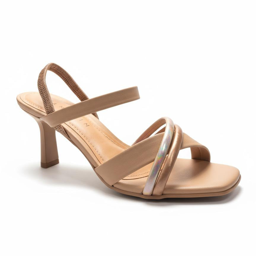 Nude High Heel Sandal-MI58