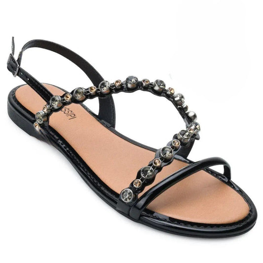 Glamour Gem Flat Sandal -MI02